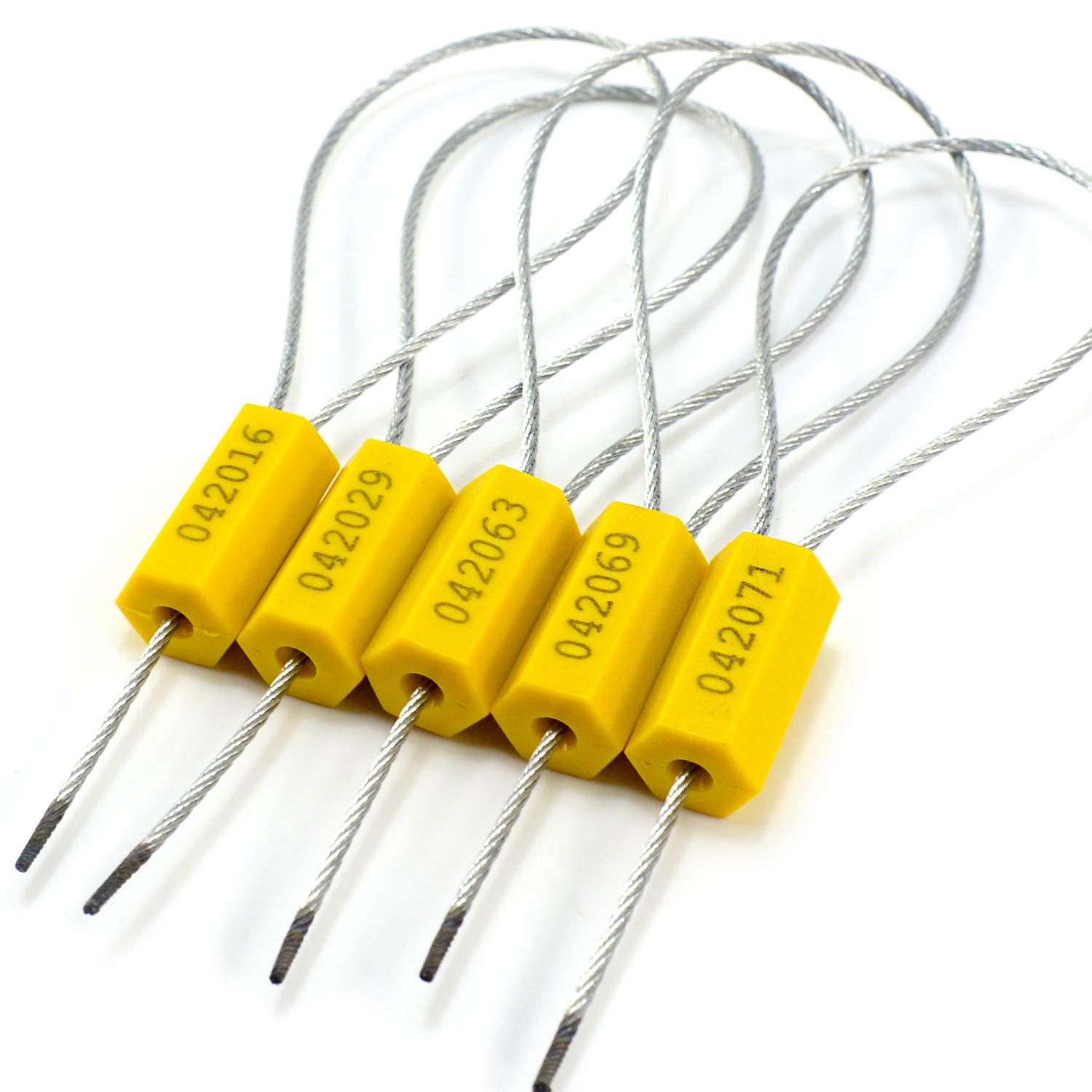 Cable lock security seals