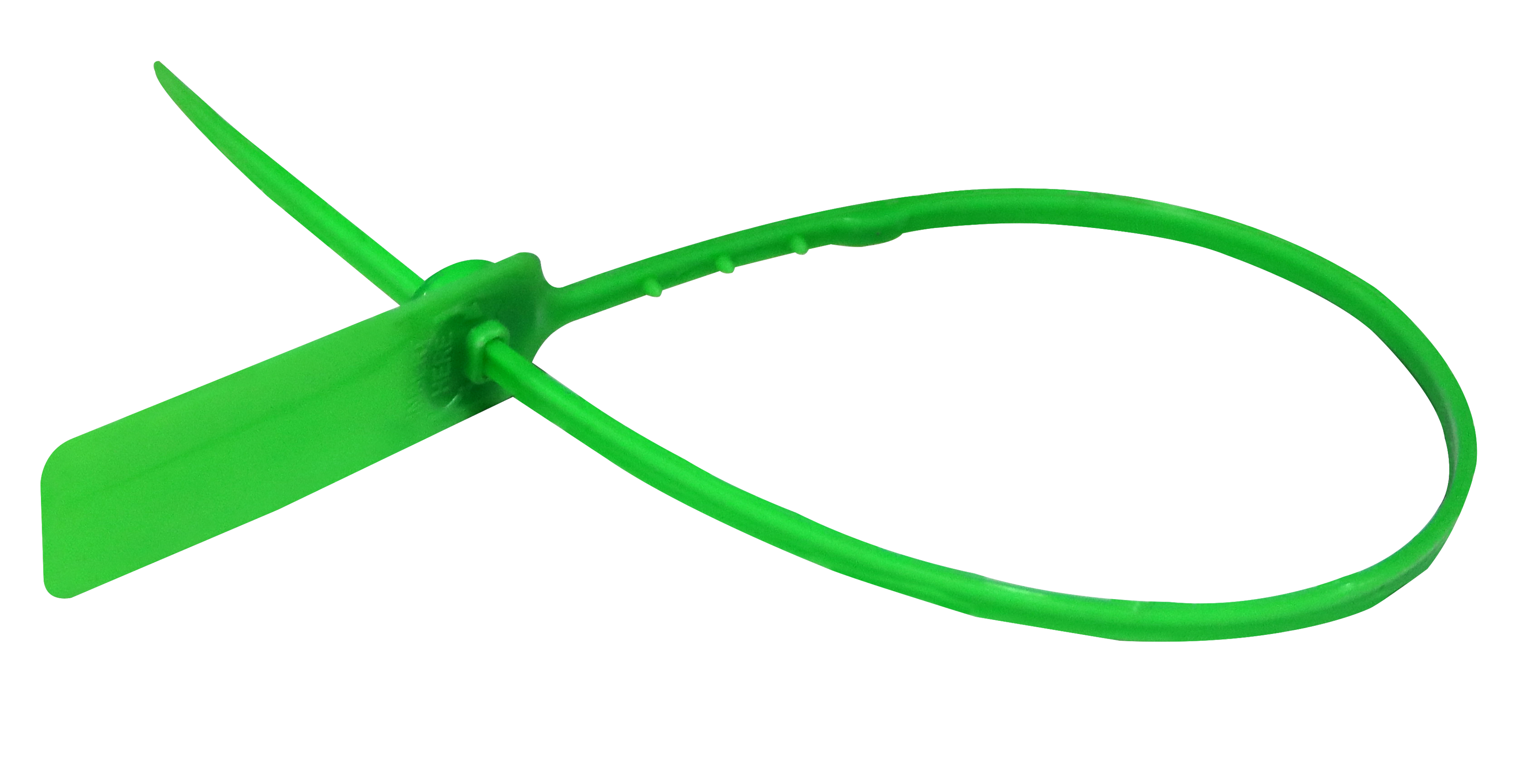 Slim bag pull tight plastic security seals